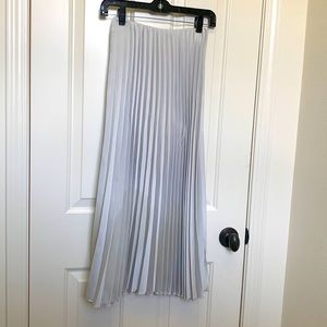 Zara pleats long skirt